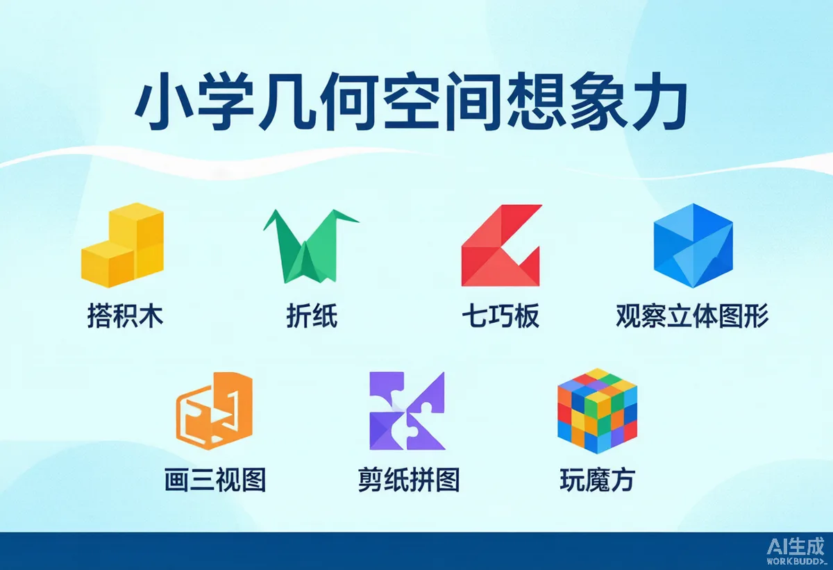 小学几何入门:培养空间想象力的7个趣味活动 - 配图